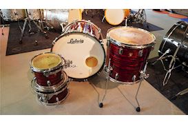 LUDWIG - OCCASION LEGACY VINTAGE RED PEARL DRUMSET